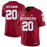 Oklahoma Sooners 20 Najee Bissoon Red College Football Jersey Dzhi,baseball caps,new era cap wholesale,wholesale hats